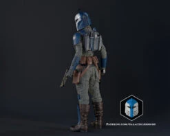 Bo Katan Figurine - Pose 2 - 3D Print Files -Galactic Armory Store 20003 1d7f60c8 8ffb 4286 a0a5 b2357497da4a