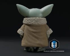 Standing Grogu - Arms At Side - 3D Print Files 34 Standing Grogu - Arms At Side - 3D Print Files -Galactic Armory Store 20004 1