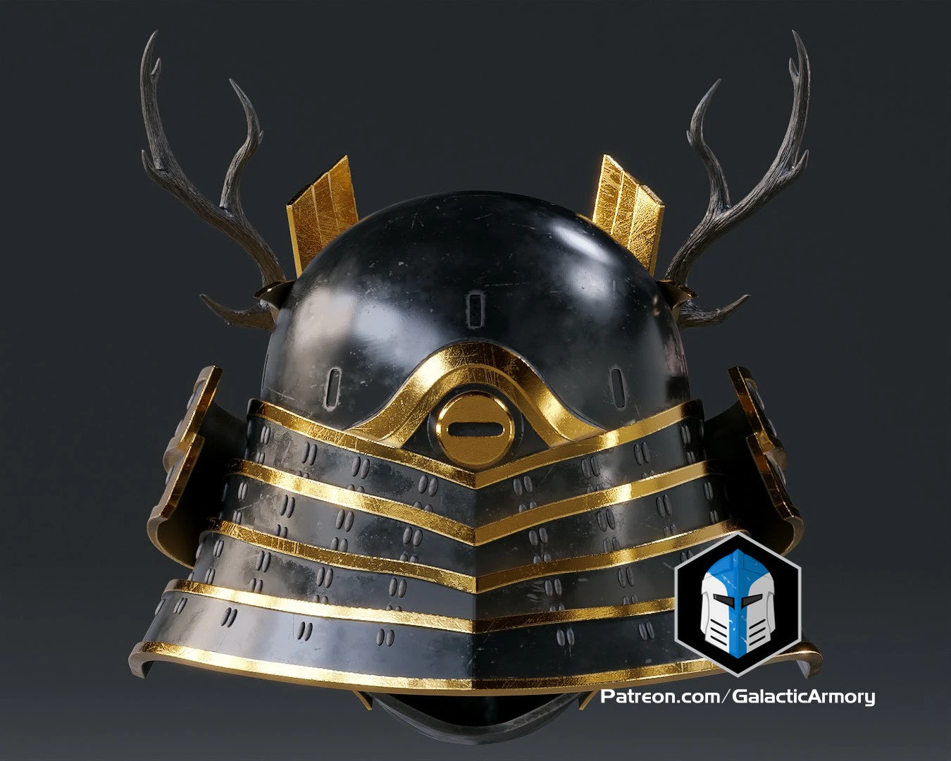 Infinite Kabuto Helmet - 3D Print Files 11 Infinite Kabuto Helmet - 3D Print Files - Image 9