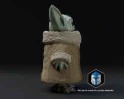 Standing Grogu - Arms At Side - 3D Print Files 36 Standing Grogu - Arms At Side - 3D Print Files -Galactic Armory Store 20006 1