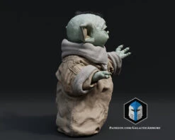 Grogu Figurine - Pose 2 - 3D Print Files -Galactic Armory Store 20006 5a2c091b 444b 4c90 b3e9 4811fd95c7a4