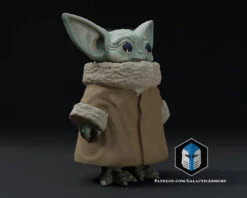 Standing Grogu - Arms At Side - 3D Print Files 37 Standing Grogu - Arms At Side - 3D Print Files -Galactic Armory Store 20007 1