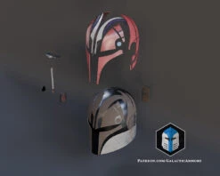 Sabine Wren Helmet - 3D Print Files -Galactic Armory Store 2SabineWrenHelmet Patterning