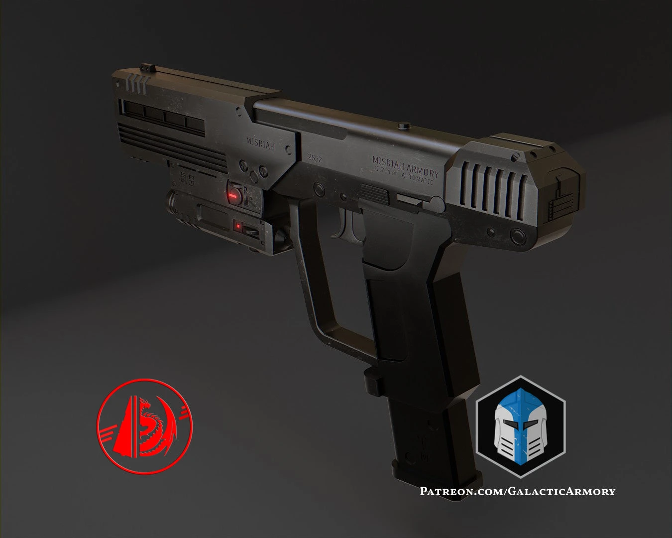 ODST SOCOM Pistol - 3D Print Files 6 ODST SOCOM Pistol - 3D Print Files - Image 4