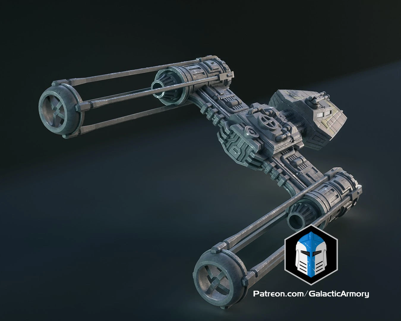 1:48 Scale And Tea Light Y-Wing - 3D Print Files 7 1:48 Scale And Tea Light Y-Wing - 3D Print Files - Image 5