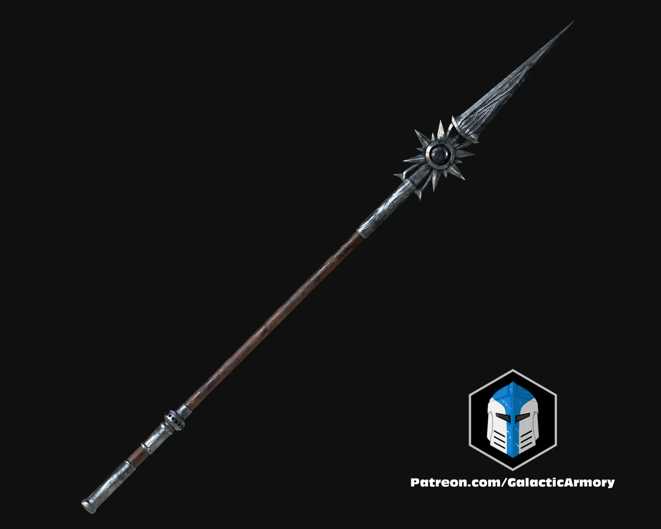 Shadowheart's Spear Of Night - 3D Print Files 5 Shadowheart's Spear Of Night - 3D Print Files - Image 3