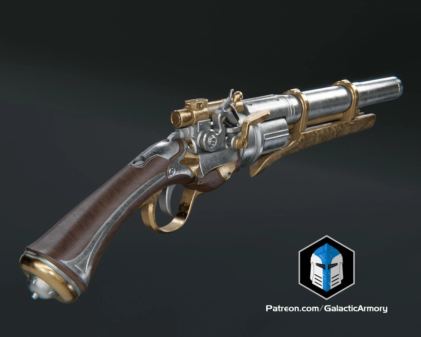 Flintlock Blaster - 3D Print Files 13 Flintlock Blaster - 3D Print Files - Image 11