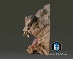 Life Sized Rancor Head Wall Mount - 3D Print Files 14 Life Sized Rancor Head Wall Mount - 3D Print Files -Galactic Armory Store 2i