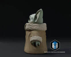 Standing Grogu - Arms At Side - 3D Print Files 25 Standing Grogu - Arms At Side - 3D Print Files -Galactic Armory Store 2sitting0002