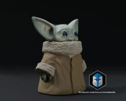 Standing Grogu - Arms At Side - 3D Print Files 30 Standing Grogu - Arms At Side - 3D Print Files -Galactic Armory Store 2sitting0007