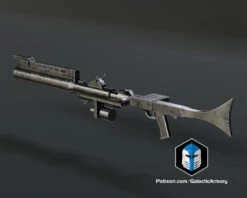 Animated DC-15 A Blaster Rifle - 3D Print Files -Galactic Armory Store 3 1