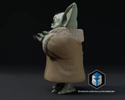 Standing Grogu - Bowl - 3D Print Files -Galactic Armory Store 30002