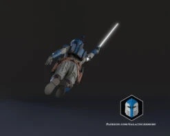 Bo Katan Figurine - Pose 3 - 3D Print Files -Galactic Armory Store 30004 1f2d6ad9 0319 4454 8f76 0c056d2a4f26