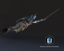 Bo Katan Figurine - Pose 3 - 3D Print Files -Galactic Armory Store 30005 0e1248d2 8a6e 468e 9609 ad1173a7cc34