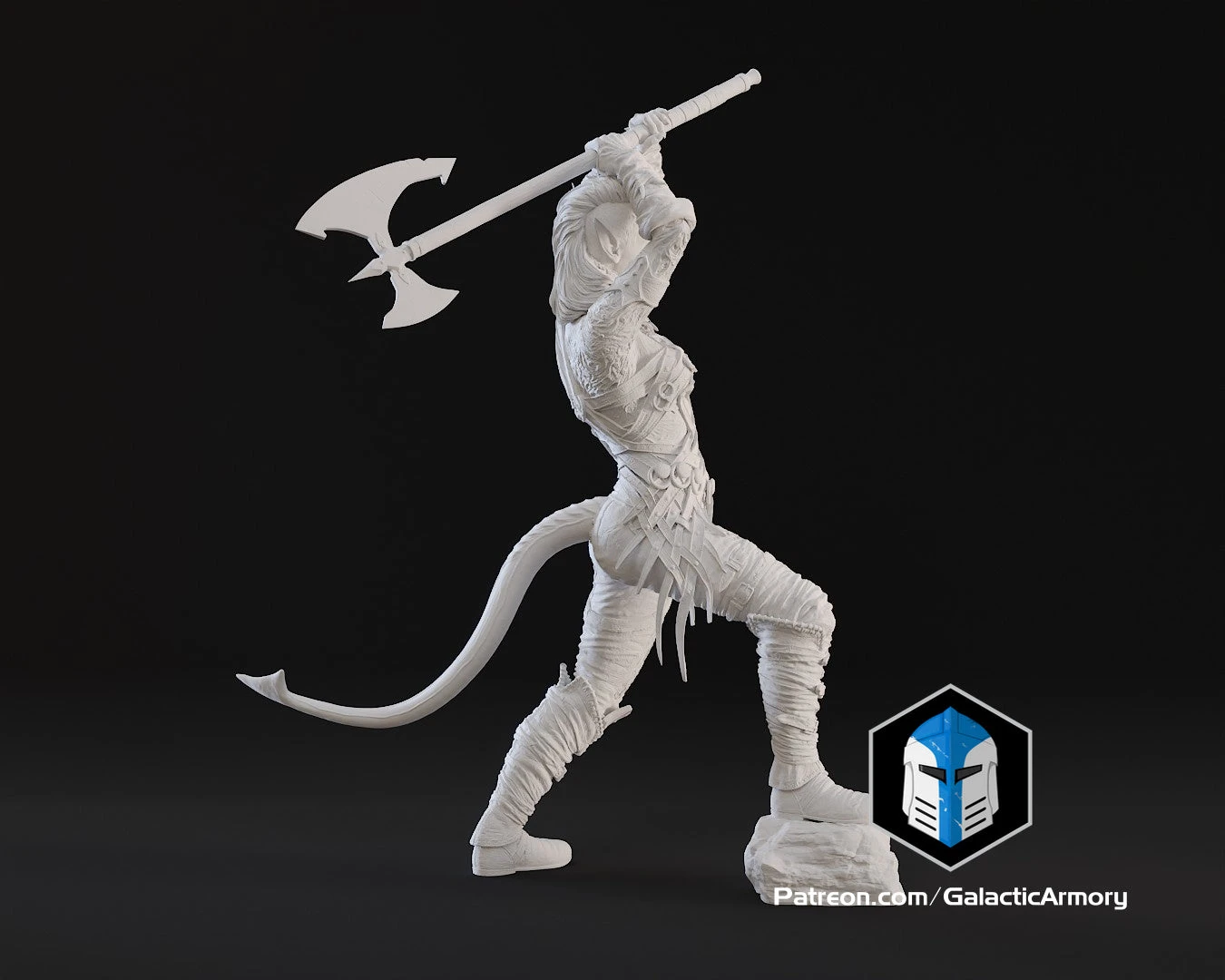 Karlach Figurine - Pose 3 - 3D Print Files 12 Karlach Figurine - Pose 3 - 3D Print Files - Image 10
