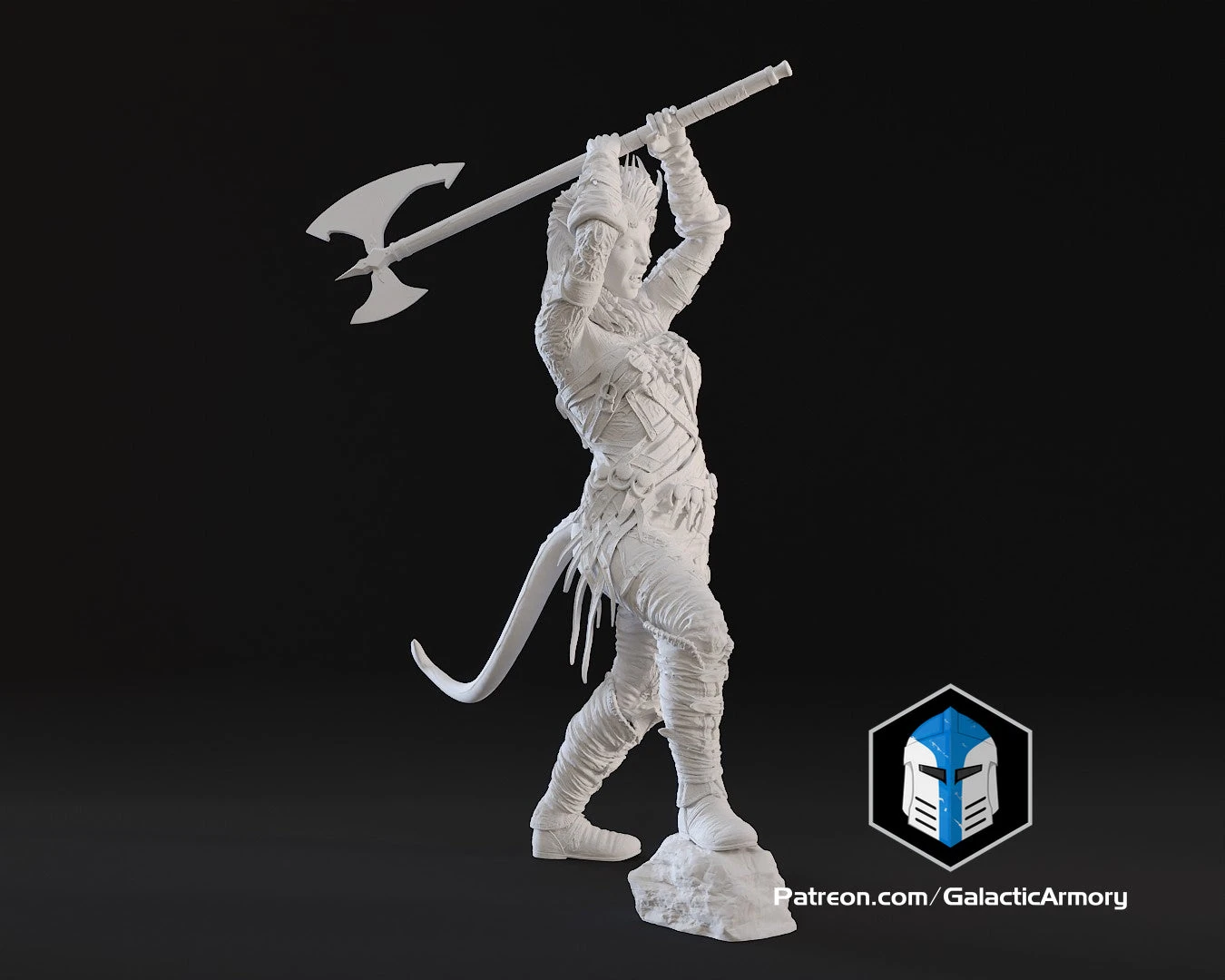 Karlach Figurine - Pose 3 - 3D Print Files 13 Karlach Figurine - Pose 3 - 3D Print Files - Image 11