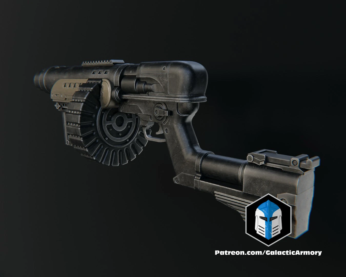 Pyke Syndicate Repeater Blaster - 3D Print Files 8 Pyke Syndicate Repeater Blaster - 3D Print Files - Image 6