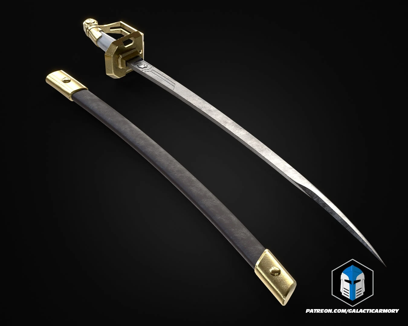 Helldivers 2 - CQC-2 Saber - 3D Print Files 9 Helldivers 2 - CQC-2 Saber - 3D Print Files - Image 7