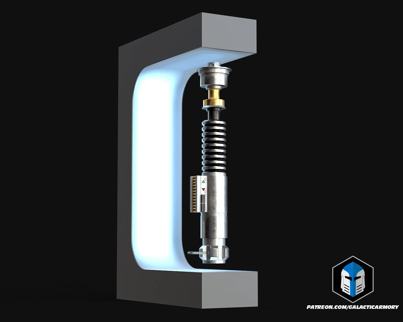 Floating Lightsaber - Luke Skywalker - 3D Print Files 5 Floating Lightsaber - Luke Skywalker - 3D Print Files - Image 3