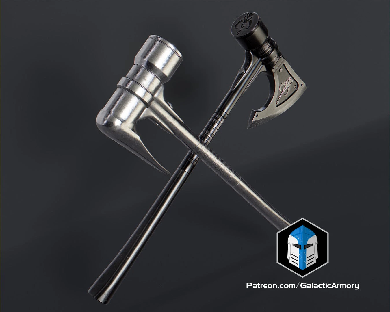 Mandalorian Melee Weapons - 3D Print Files 7 Mandalorian Melee Weapons - 3D Print Files - Image 5