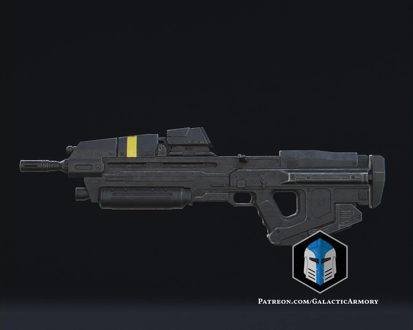 Infinite MA40 Assault Rifle - 3D Print Files 8 Infinite MA40 Assault Rifle - 3D Print Files - Image 6