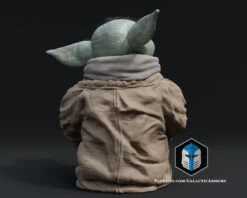 Grogu And Babu Figurine - Pose 1 - 3D Print Files -Galactic Armory Store 40004