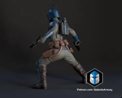 Bo Katan Figurine - Pose 4 - 3D Print Files 20 Bo Katan Figurine - Pose 4 - 3D Print Files -Galactic Armory Store 40004 a8f6dfc8 782c 499a 8502 9ca0f08f5688