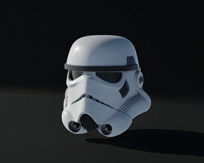 Rogue One Stormtrooper Helmet - 3D Print Files 4 Rogue One Stormtrooper Helmet - 3D Print Files - Image 2