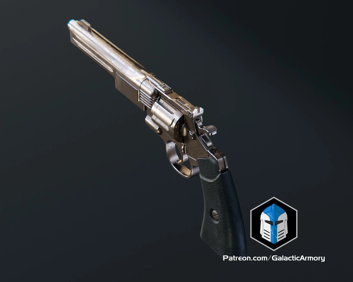 Mandalorian Gunslinger Blaster - 3D Print Files 9 Mandalorian Gunslinger Blaster - 3D Print Files - Image 7