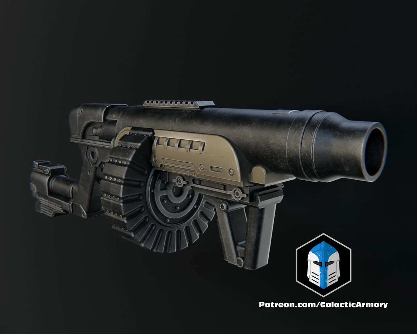 Pyke Syndicate Repeater Blaster - 3D Print Files 9 Pyke Syndicate Repeater Blaster - 3D Print Files - Image 7