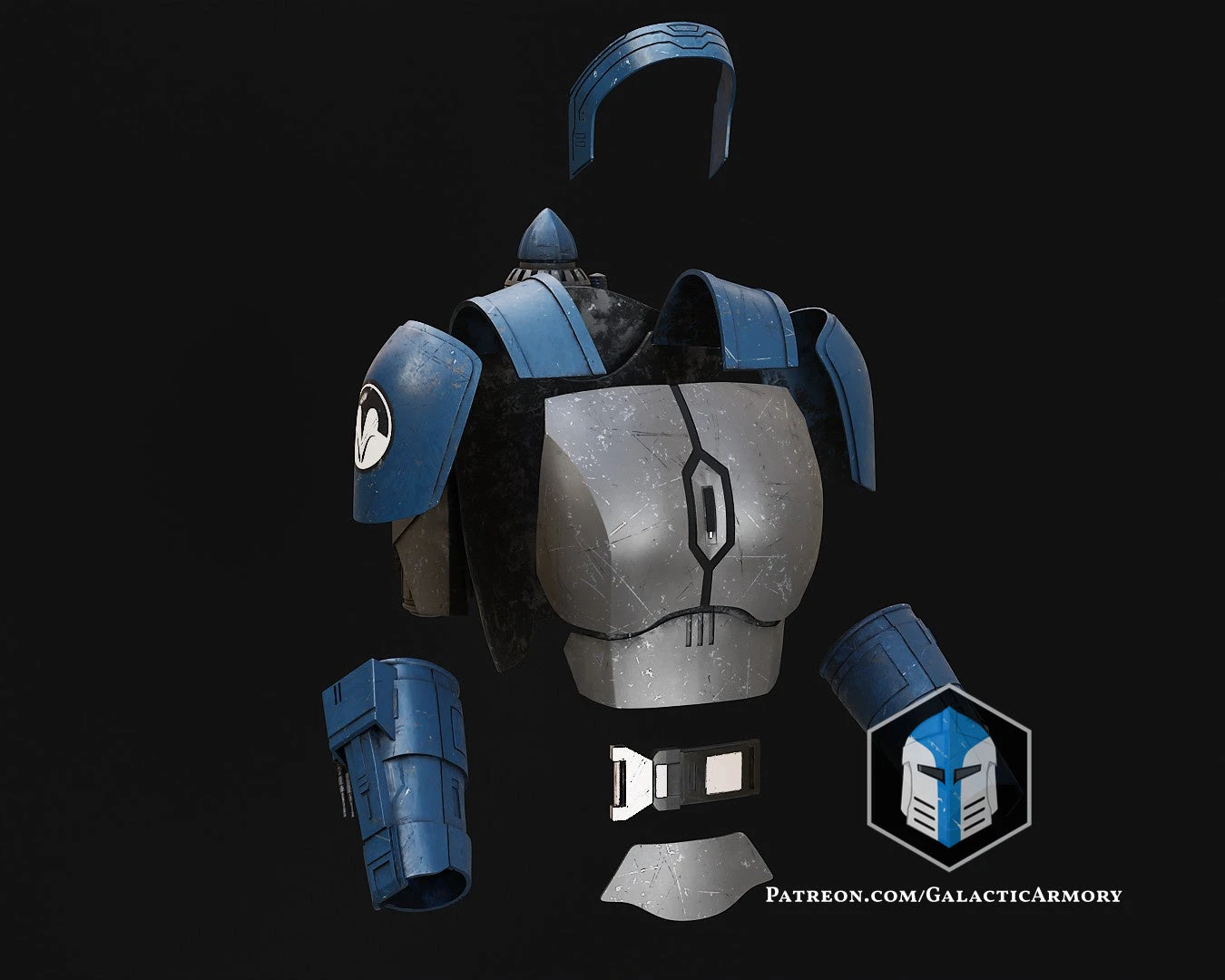 Bo Katan Armor - 3D Print Files 14 Bo Katan Armor - 3D Print Files - Image 12