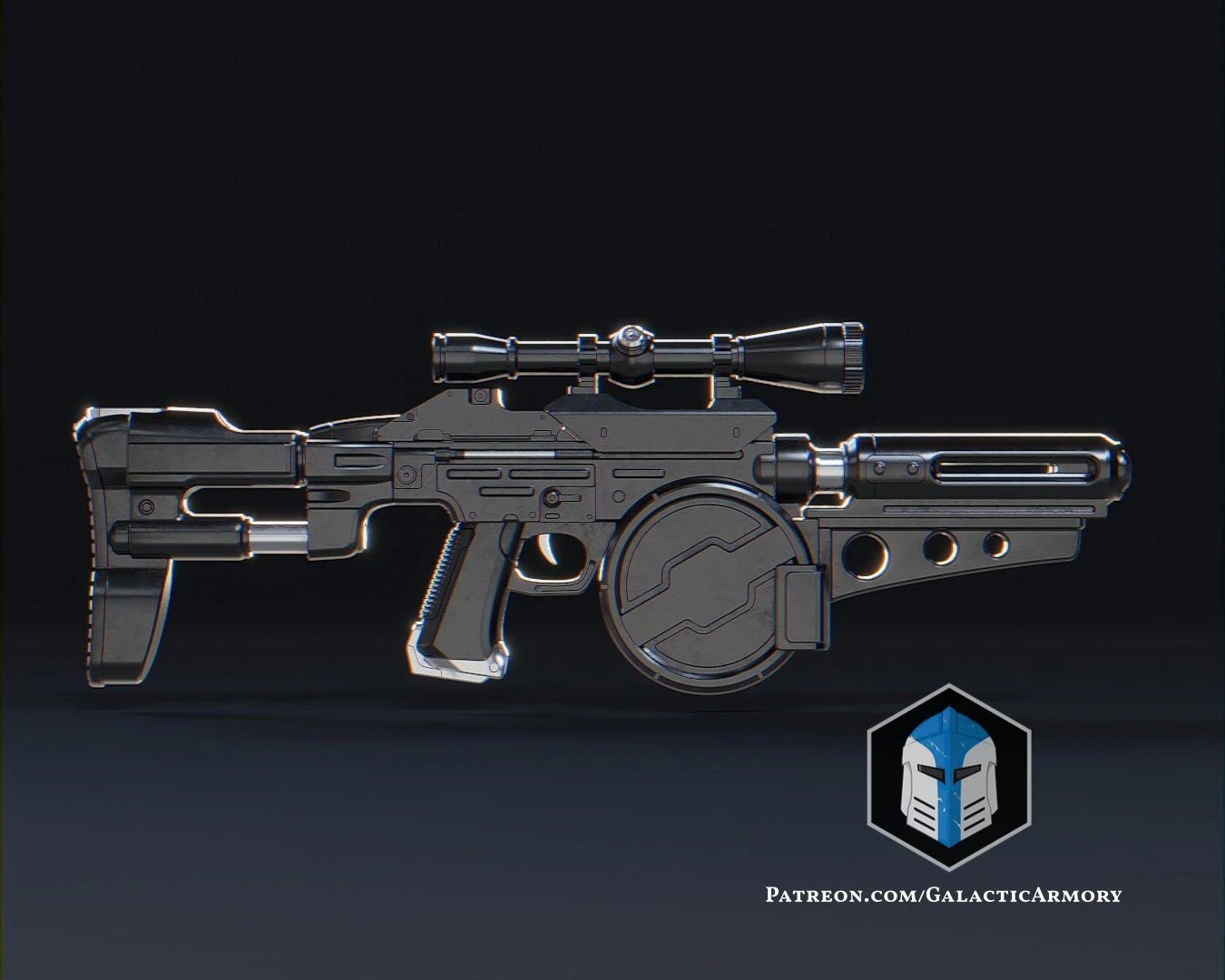 M-5 ARC Trooper Blaster - 3D Print Files 9 M-5 ARC Trooper Blaster - 3D Print Files - Image 7