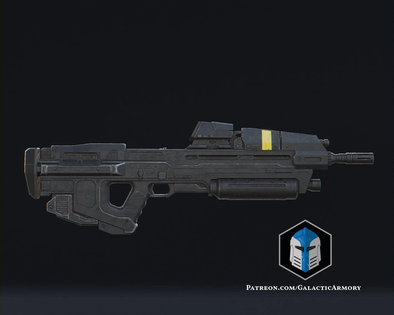 Infinite MA40 Assault Rifle - 3D Print Files 7 Infinite MA40 Assault Rifle - 3D Print Files - Image 5