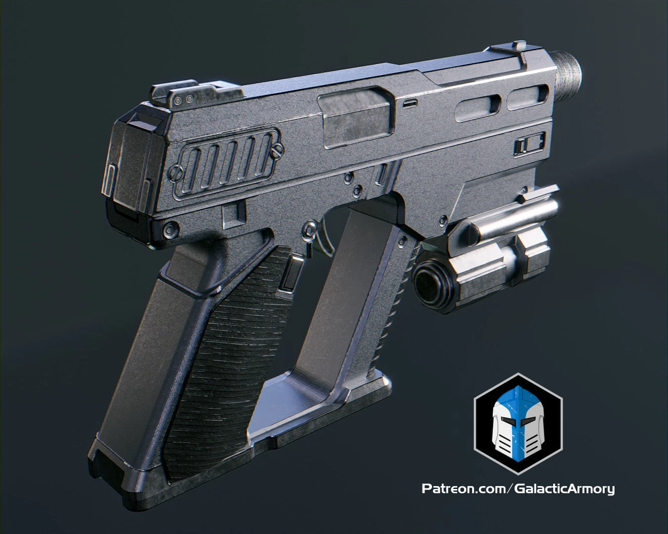 Helldivers 2 - Peacemaker Pistol - 3D Print Files 9 Helldivers 2 - Peacemaker Pistol - 3D Print Files - Image 7