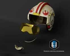 Rebel Pilot Helmet - 3D Print Files -Galactic Armory Store 4tsa 1