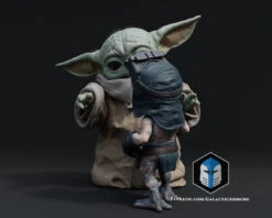 Grogu And Babu Figurine - Pose 2 - 3D Print Files 15 Grogu And Babu Figurine - Pose 2 - 3D Print Files -Galactic Armory Store 50000