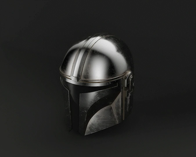 Mando Helmet - 3D Print Files 4 Mando Helmet - 3D Print Files - Image 2