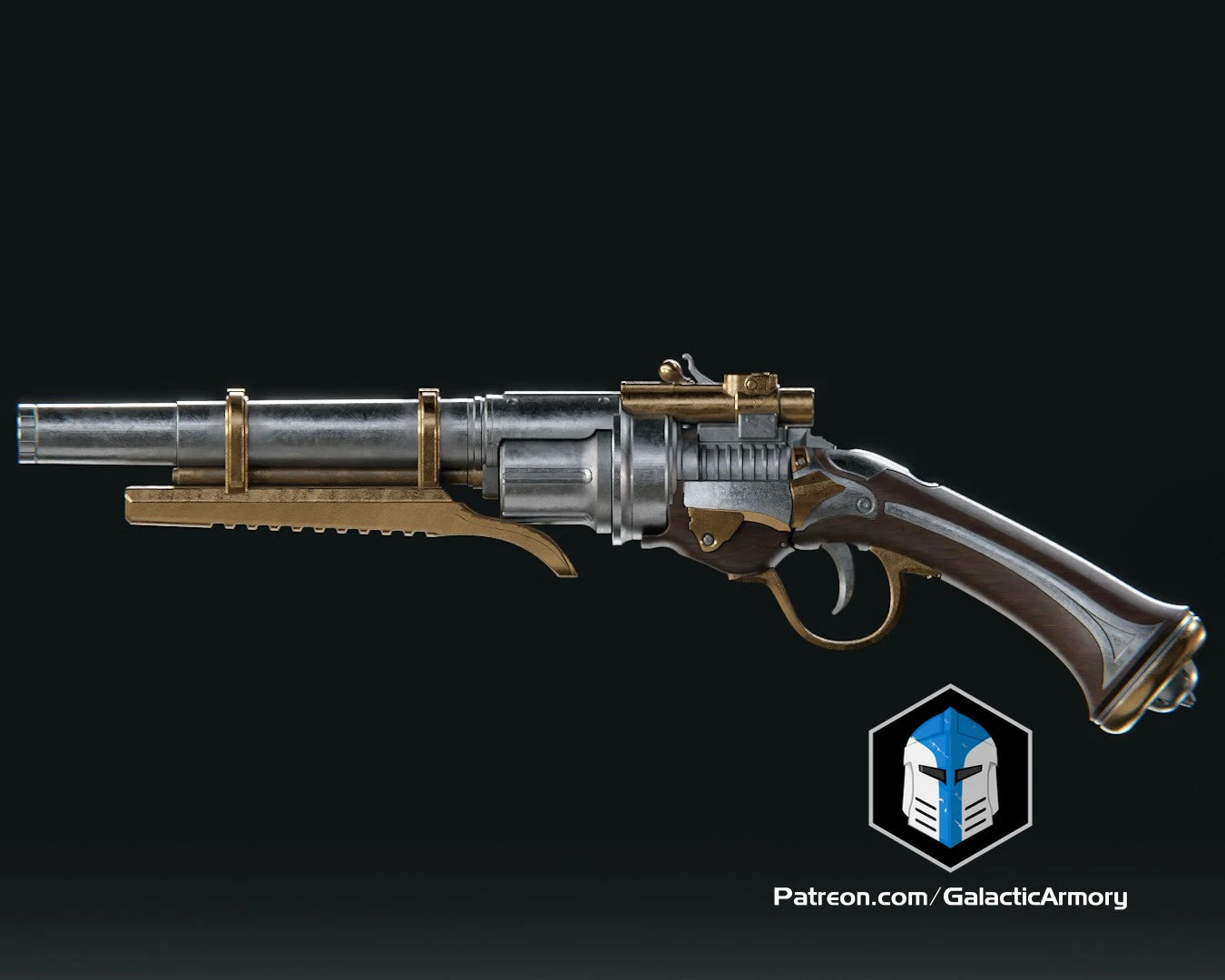Flintlock Blaster - 3D Print Files 8 Flintlock Blaster - 3D Print Files - Image 6