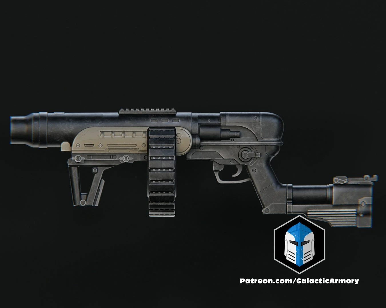 Pyke Syndicate Repeater Blaster - 3D Print Files 10 Pyke Syndicate Repeater Blaster - 3D Print Files - Image 8