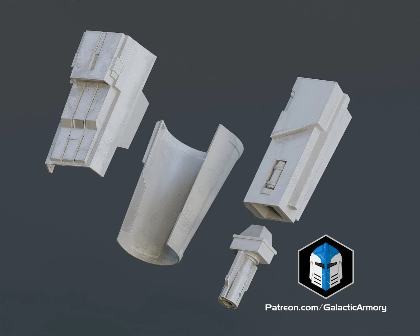 Mandalorian Heavy Armor - 3D Print Files 9 Mandalorian Heavy Armor - 3D Print Files - Image 7