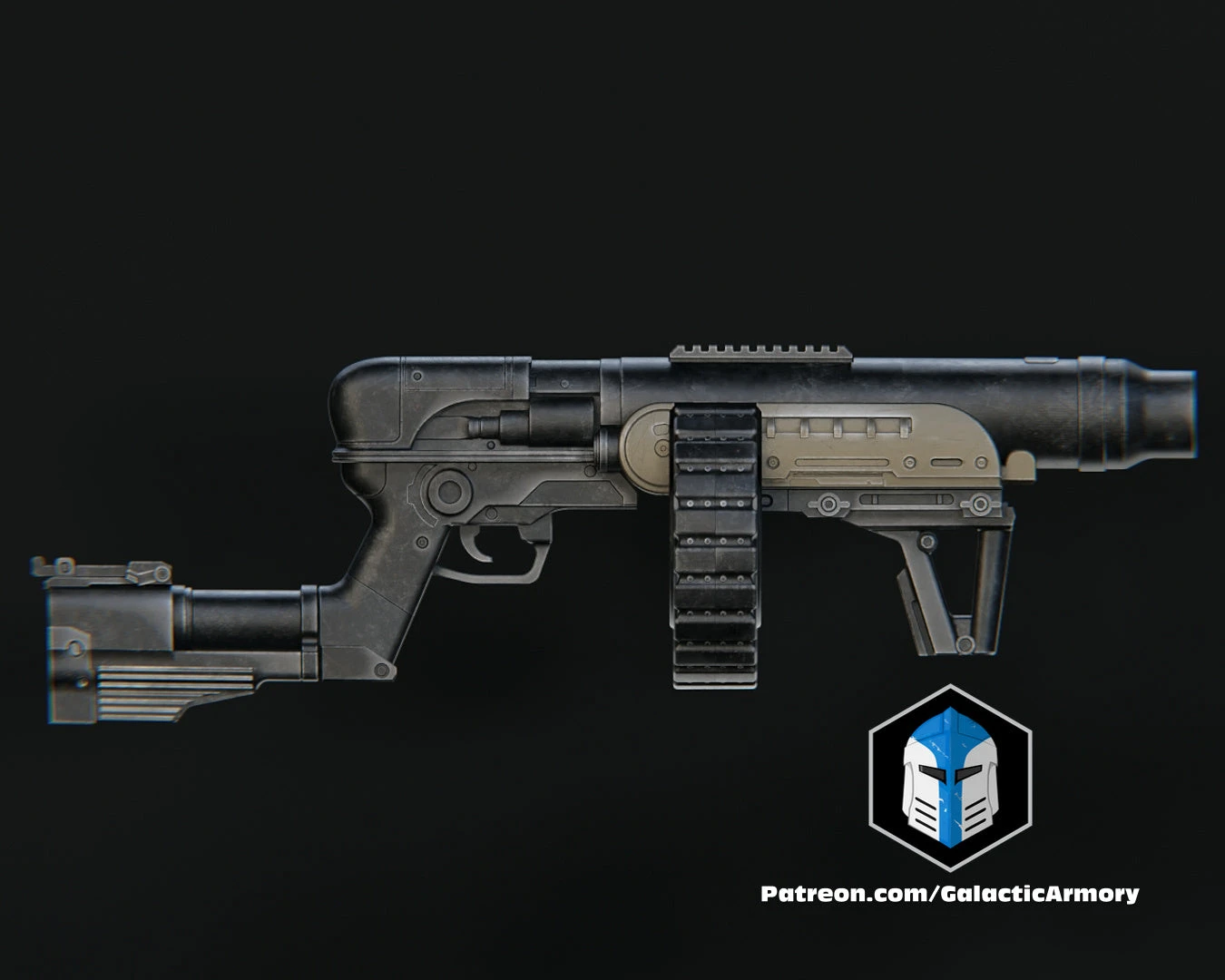 Pyke Syndicate Repeater Blaster - 3D Print Files 11 Pyke Syndicate Repeater Blaster - 3D Print Files - Image 9