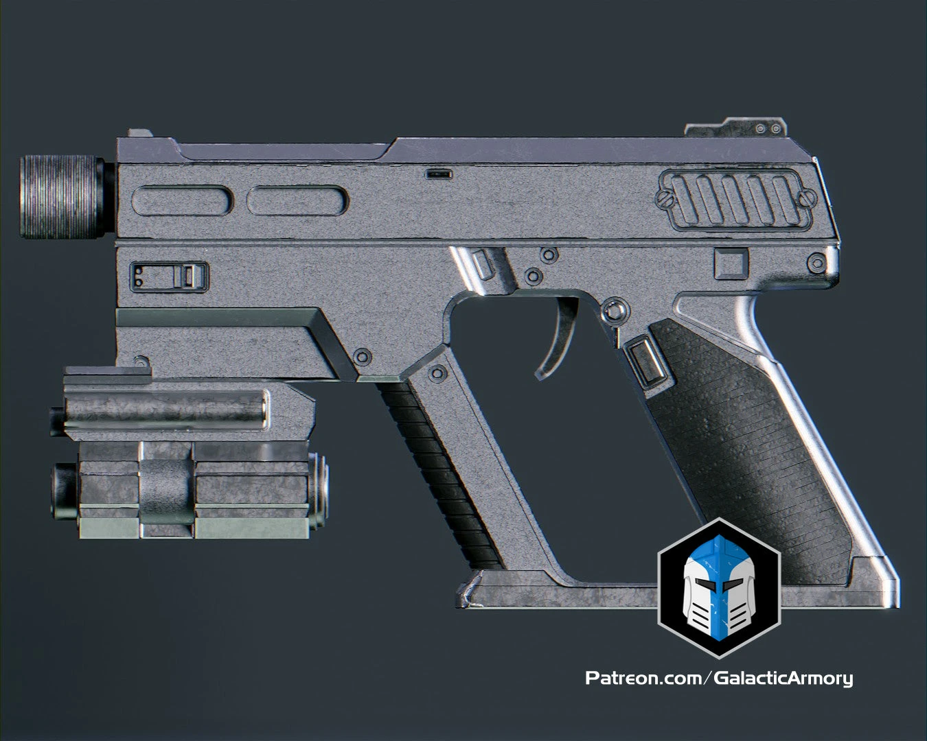 Helldivers 2 - Peacemaker Pistol - 3D Print Files 11 Helldivers 2 - Peacemaker Pistol - 3D Print Files - Image 9