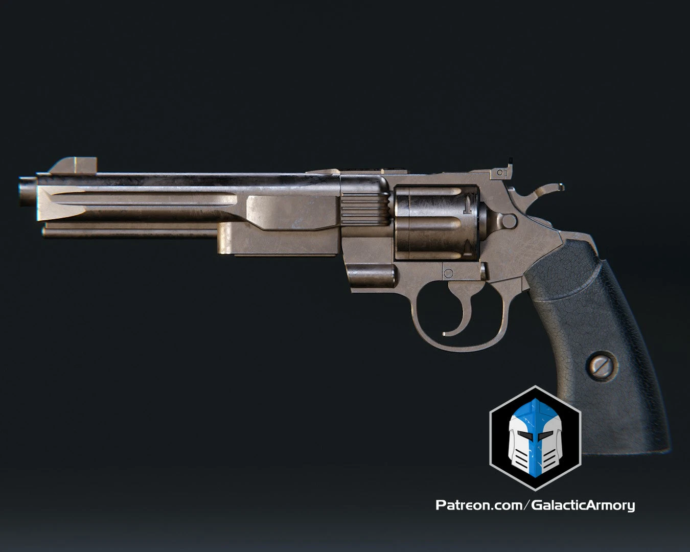 Mandalorian Gunslinger Blaster - 3D Print Files 11 Mandalorian Gunslinger Blaster - 3D Print Files - Image 9