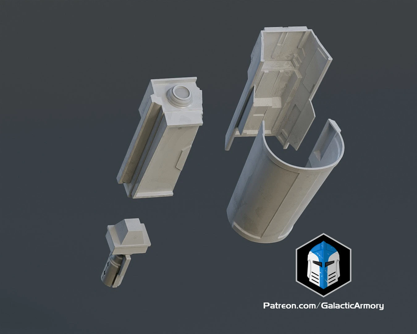 Mandalorian Heavy Armor - 3D Print Files 10 Mandalorian Heavy Armor - 3D Print Files - Image 8