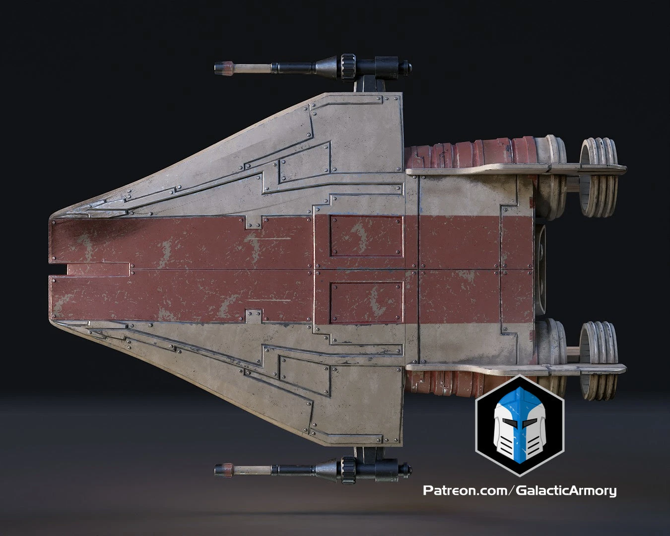 Tea Light A-Wing - 3D Print Files 8 Tea Light A-Wing - 3D Print Files - Image 6