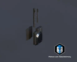 ODST Helmet Accessory Pack - 3D Print Files -Galactic Armory Store 7a