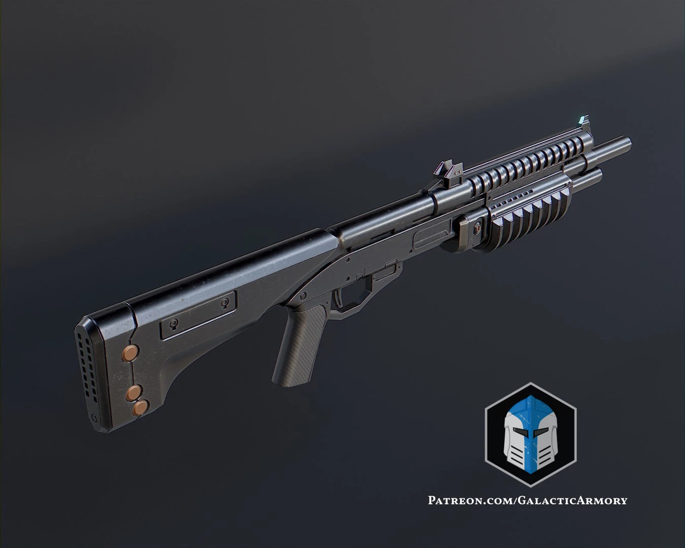 M90 Shotgun - 3D Print Files 13 M90 Shotgun - 3D Print Files - Image 11