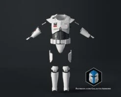 Imperial Mandalorian Commando Armor - 3D Print Files -Galactic Armory Store 9 3
