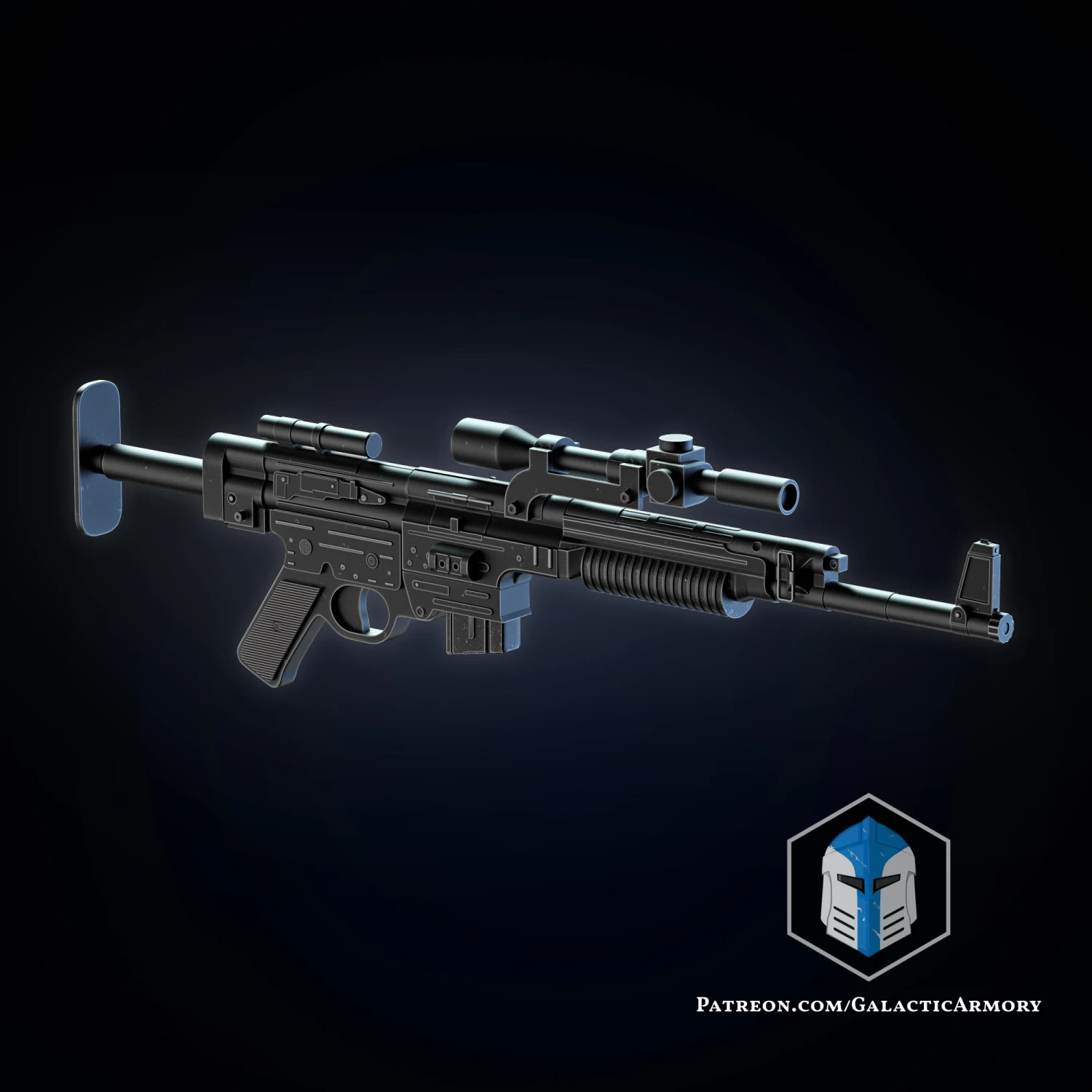 A280 Rebel Blaster - 3D Print Files 5 A280 Rebel Blaster - 3D Print Files - Image 3