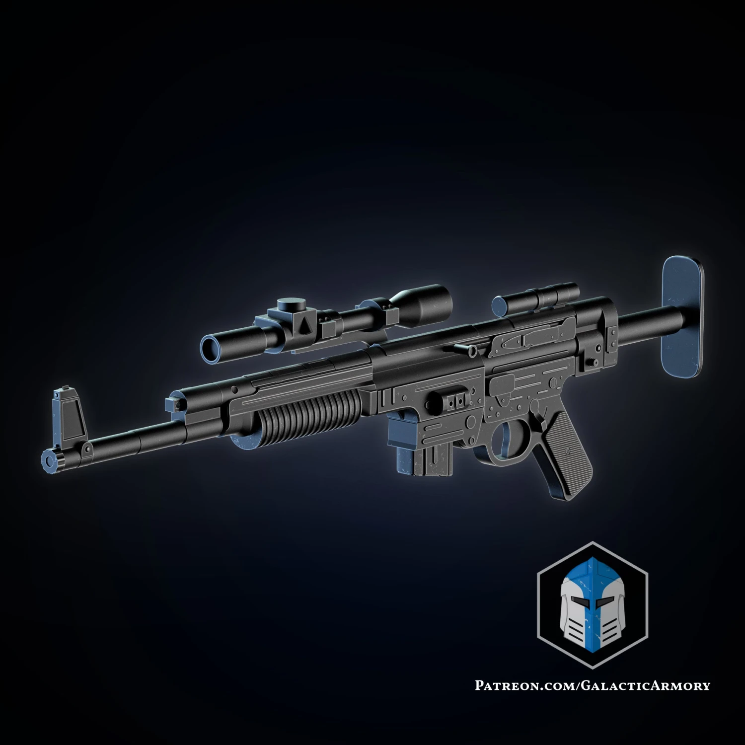 A280 Rebel Blaster - 3D Print Files 3 A280 Rebel Blaster - 3D Print Files